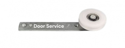 Ролик на платформе для тросика (GEZE Slimdrive SLT) короткий