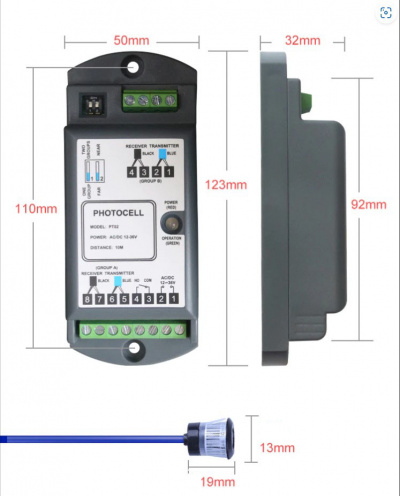 Универсальные фотоэлементы (КИТАЙ NO)